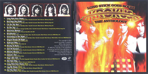 Krokus : Long Stick Goes Boom. The Anthology (CD, Comp)