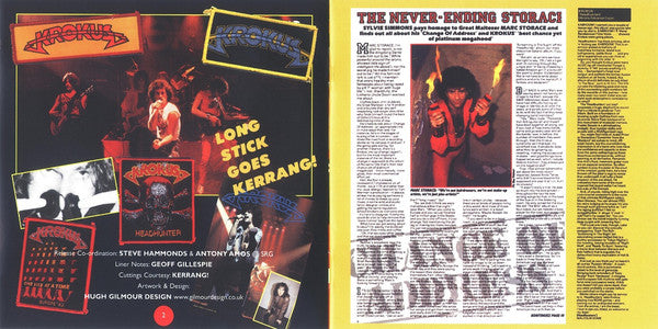 Krokus : Long Stick Goes Boom. The Anthology (CD, Comp)