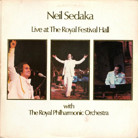 Neil Sedaka With The Royal Philharmonic Orchestra* : Live At The Royal Festival Hall (LP)