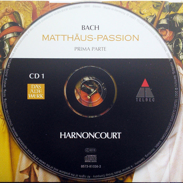 Johann Sebastian Bach - Christoph Prégardien · Matthias Goerne · Christine Schäfer · Dorothea Röschmann · Bernarda Fink, Elisabeth von Magnus · Michael Schade · Markus Schäfer (5) · Dietrich Henschel · Oliver Widmer · Arnold Schoenberg Chor · Die Wiener S : Matthäus-Passion (3xCD, Album, Enh)