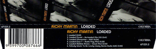 Ricky Martin : Loaded (CD, Single)