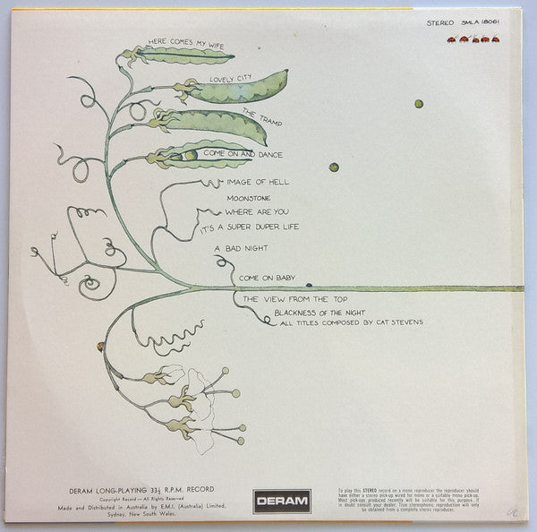 Cat Stevens : Very Young And Early Songs (LP, Comp)