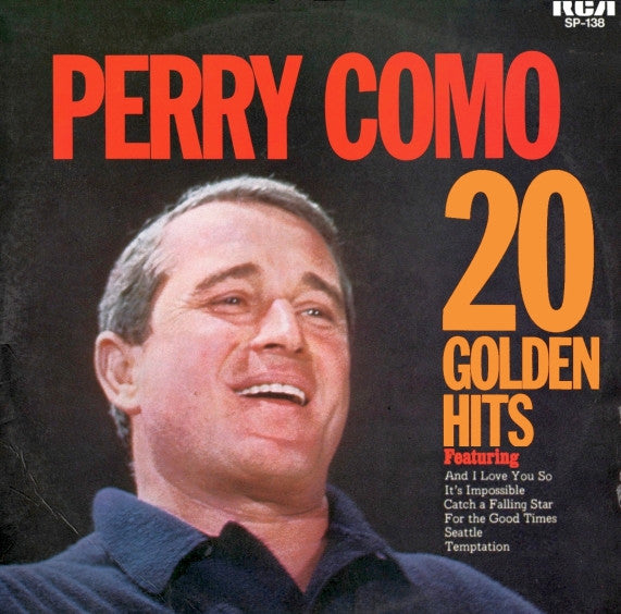Perry Como : 20 Golden Hits (LP, Comp, RE)