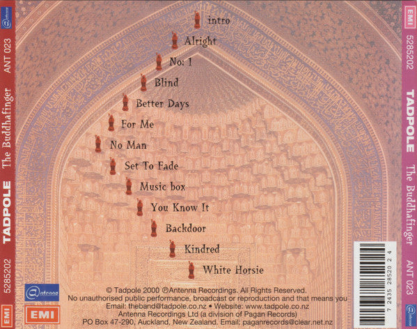 Tadpole (2) : The Buddhafinger (CD, Album)