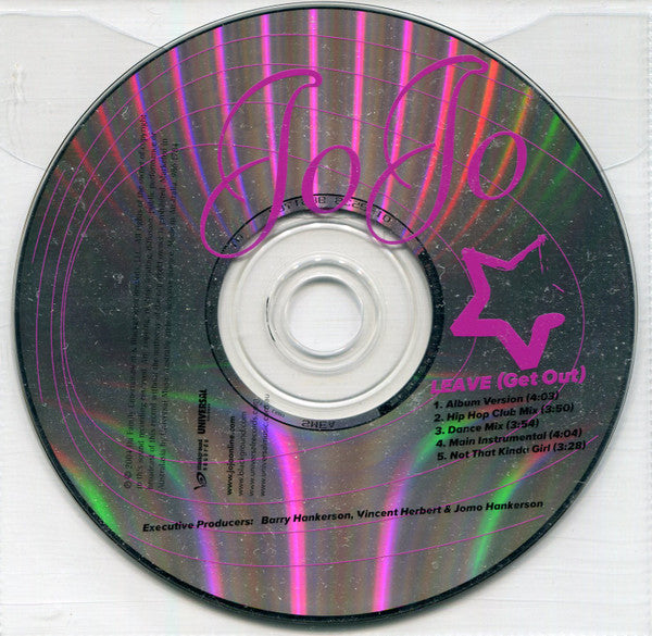 JoJo (3) : Leave (Get Out) (CD, Single)