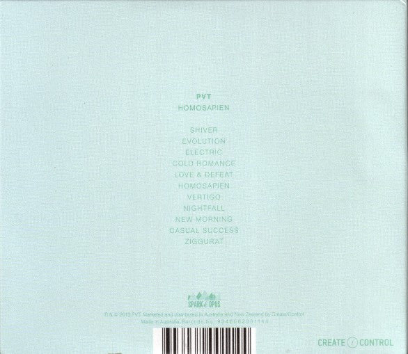 PVT : Homosapien (CD, Album)