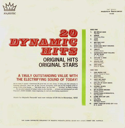 Various : 20 Dynamic Hits (LP, Album, Comp)