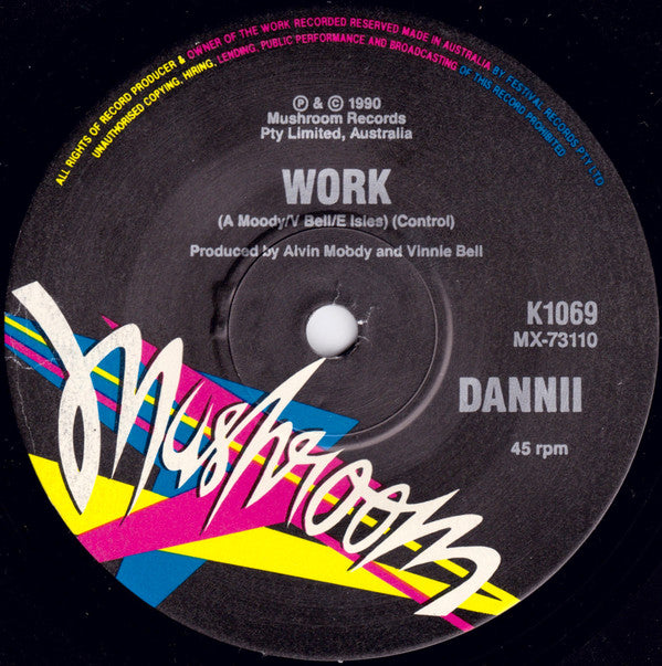Dannii* : Love And Kisses (7", Single, Ltd)