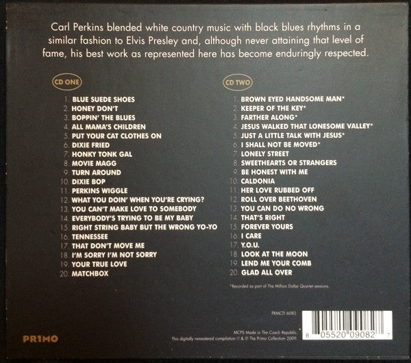 Carl Perkins : The Fabulous Carl Perkins (2xCD, Comp, RM, Sli)