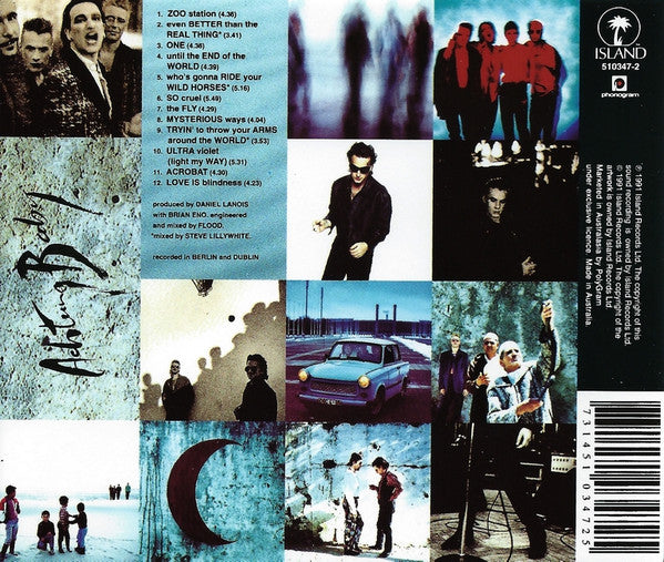 U2 : Achtung Baby (CD, Album, Mad)