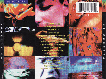 U2 : Zooropa (CD, Album, Dis)