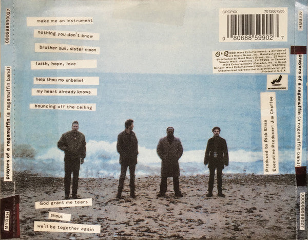 A Ragamuffin Band : Prayers Of A Ragamuffin (CD, Album)