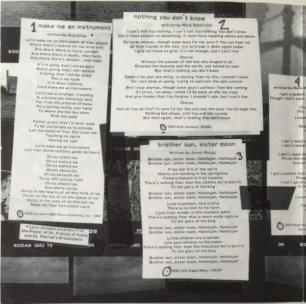 A Ragamuffin Band : Prayers Of A Ragamuffin (CD, Album)