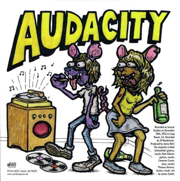 Audacity (3) : Finders Keepers (7", Gre)