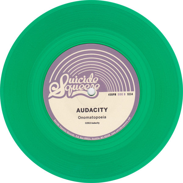 Audacity (3) : Finders Keepers (7", Gre)