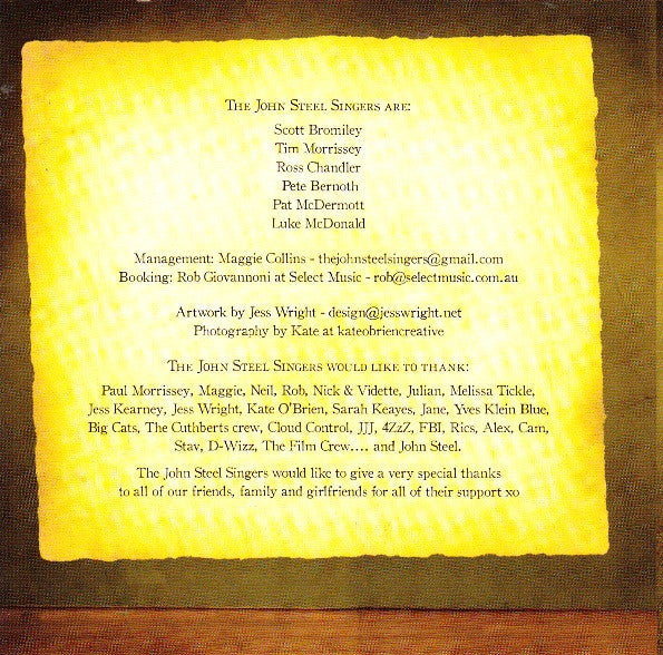 The John Steel Singers : The Beagle And The Dove (CD, MiniAlbum)