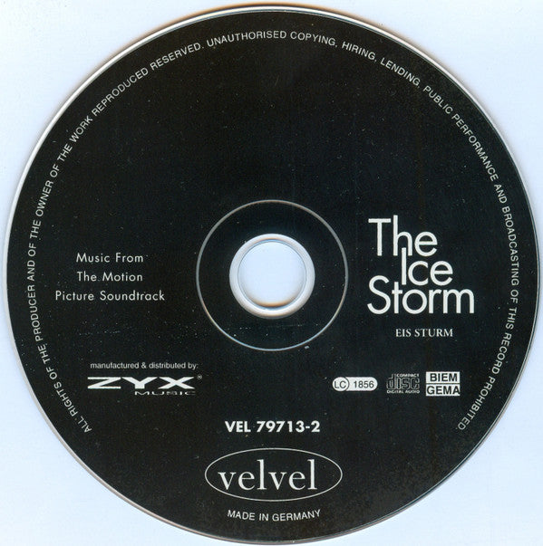 Various : Music From The Motion Picture Soundtrack The Ice Storm = Eis Sturm (CD, Comp)