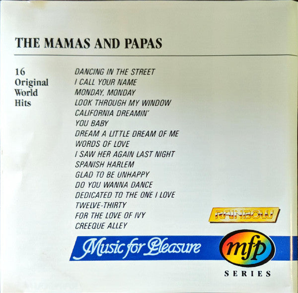 The Mamas & The Papas : 16 Original World Hits (CD, Comp)