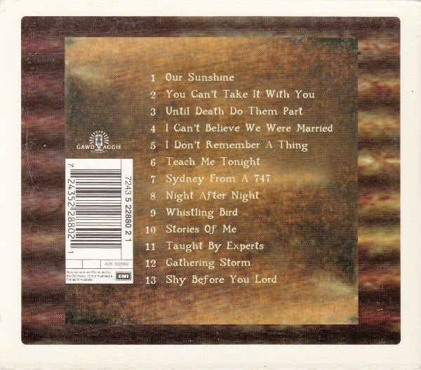 Paul Kelly (2) With Uncle Bill : Smoke (CD, Album)
