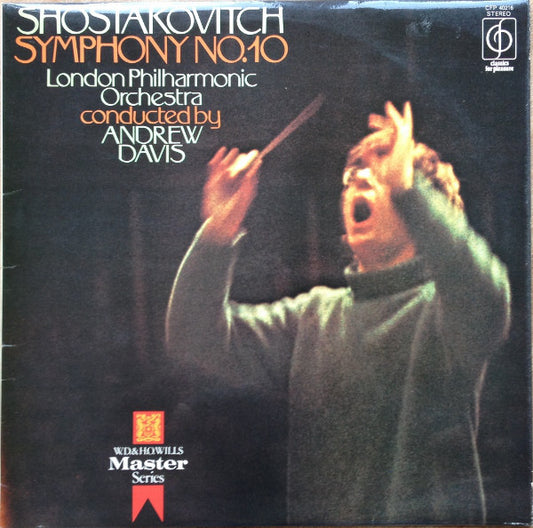 Dmitri Shostakovich - London Philharmonic Orchestra Conducted By Andrew Davis : Symphony No.10 (LP)