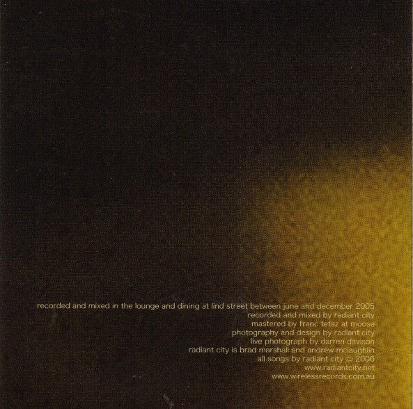 Radiant City : Radiant City (CD, EP)