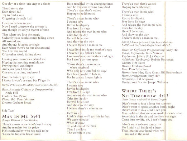 Peter Cetera : World Falling Down (Cass, Album, HX )