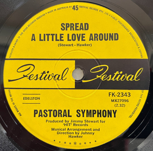 Pastoral Symphony : Love Machine (7", Single)