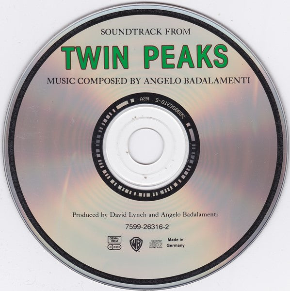Angelo Badalamenti : Music From Twin Peaks (CD, Album)