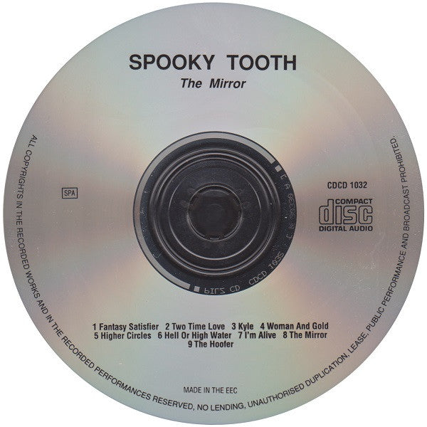 Spooky Tooth : The Mirror (CD, Album, RE)