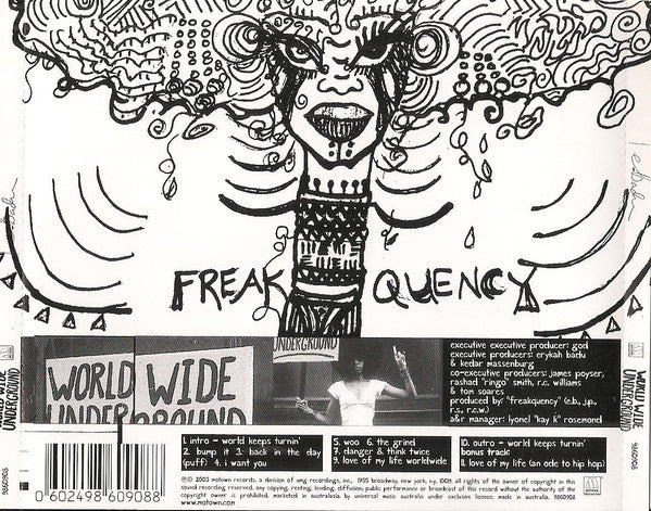 Erykah Badu : Worldwide Underground (CD, Album)