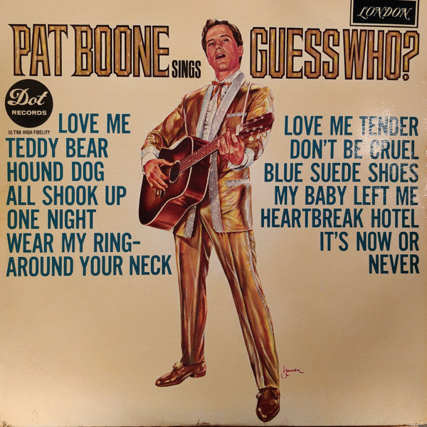 Pat Boone : Sings Guess Who? (LP, Album, Mono)