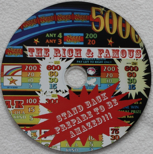 The Rich & Famous : Stand Back Prepare To Be Amazed !!! (CD, Album)
