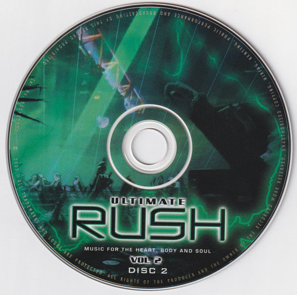 Various : Ultimate Rush - Music For The Heart, Body And Soul Vol. 2 (2xCD, Comp, Mixed)