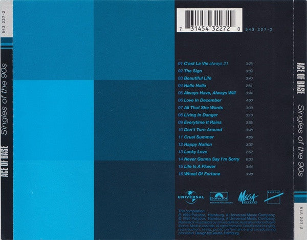 Ace Of Base : Singles Of The 90s (CD, Comp)