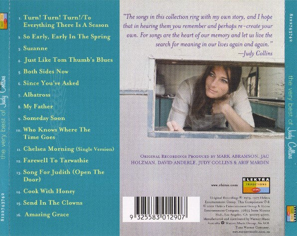Judy Collins : The Very Best Of Judy Collins (CD, Comp)