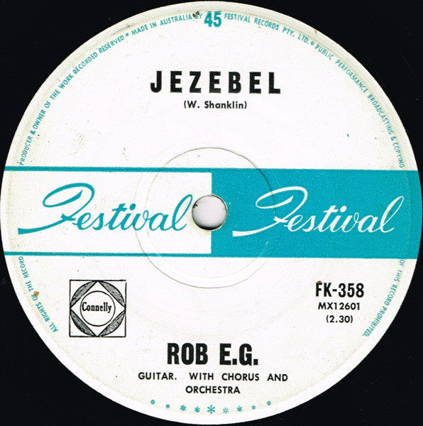 Rob E.G.* : Jezebel (7", Single)