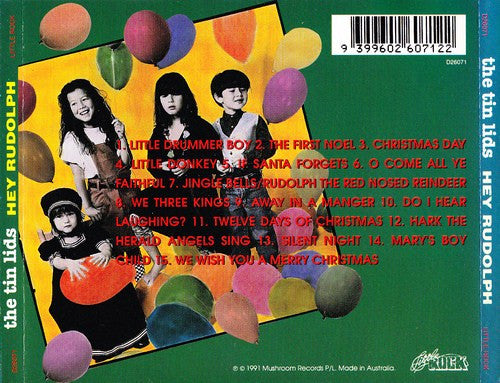 The Tin Lids : Hey Rudolph! (CD, Album)