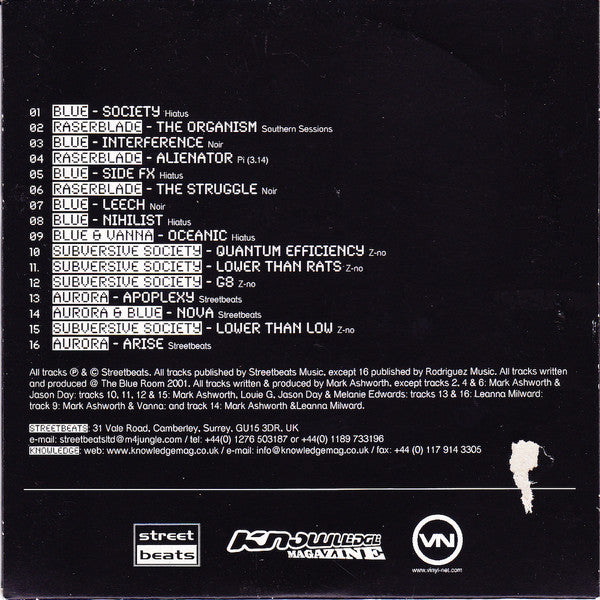 Raserblade : Streetbeats Presents Genre Pollination (CD, Mixed)