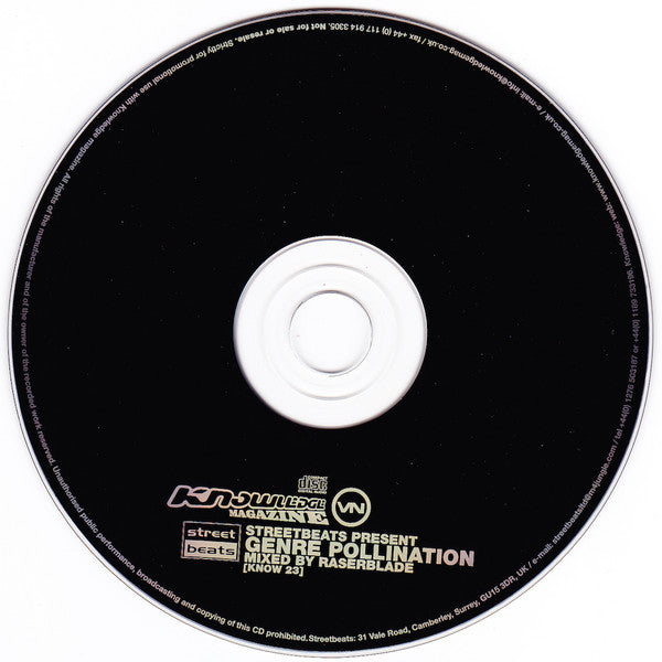Raserblade : Streetbeats Presents Genre Pollination (CD, Mixed)