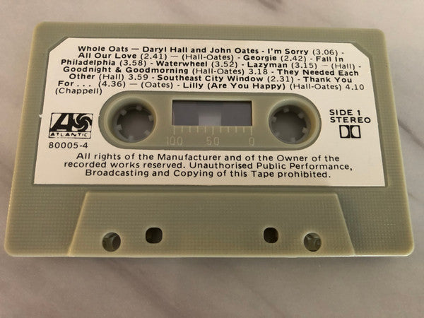 Daryl Hall & John Oates : Whole Oats / Abandoned Luncheonette (Cass, Comp)