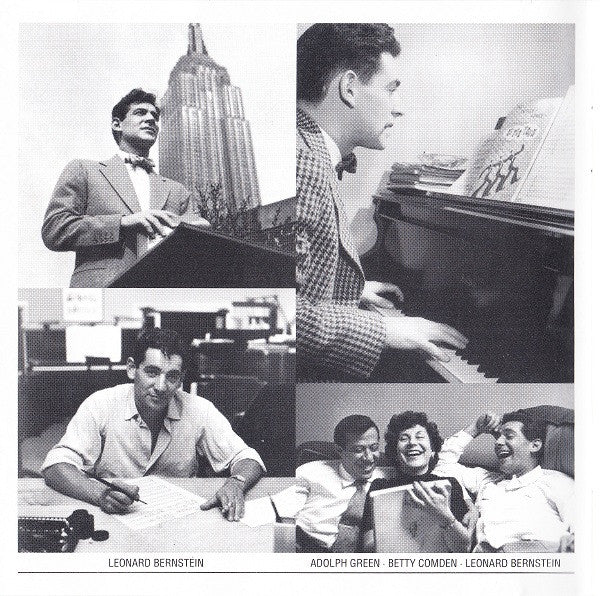 Leonard Bernstein, Betty Comden & Adolph Green*, Jerome Robbins, Frederica von Stade • Thomas Hampson • Samuel Ramey • Cleo Laine • David Garrison • Kurt Ollmann • Evelyn Lear • Marie McLaughlin And Tyne Daly, London Symphony Orchestra, Michael Tilson Thomas : On The Town (CD, Album)