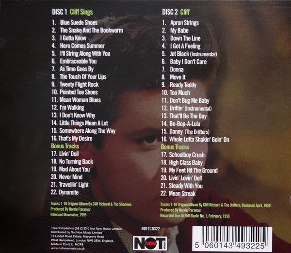 Cliff* : Cliff Sings (2xCD, Comp, RM)