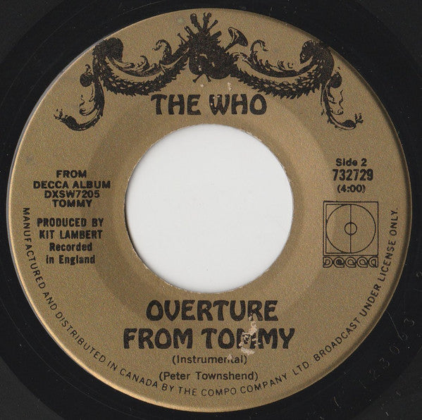 The Who : See Me, Feel Me (7", Single)
