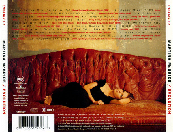 Martina McBride : Evolution (HDCD, Album)