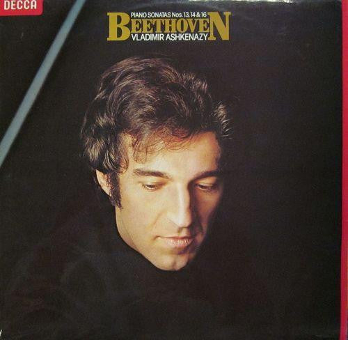Ludwig van Beethoven - Vladimir Ashkenazy : Piano Sonatas Nos. 13, 14 & 16 (LP)