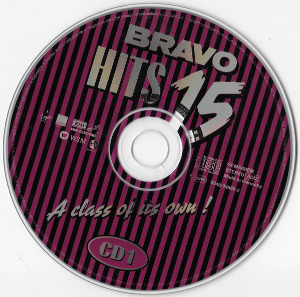 Various : Bravo Hits 15 (2xCD, Comp)