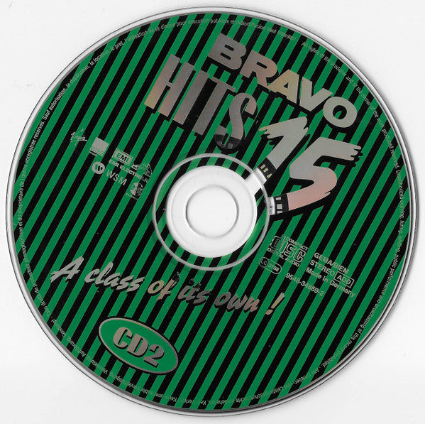 Various : Bravo Hits 15 (2xCD, Comp)