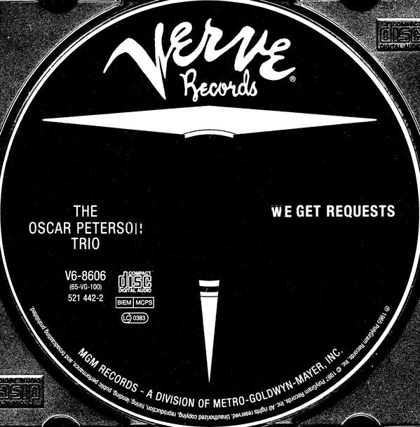 The Oscar Peterson Trio : We Get Requests (CD, Album, RE, RM, Dig)
