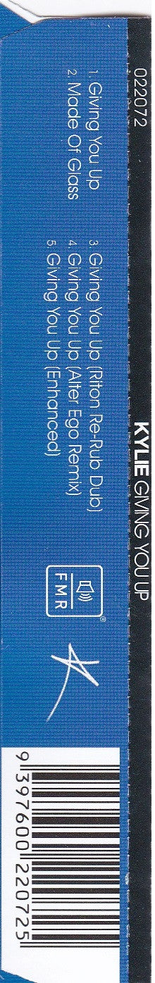 Kylie* : Giving You Up (CD, Single, Enh)