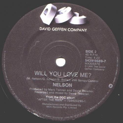 Nelson (4) : (Can't Live Without Your) Love And Affection (7")